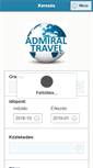 Mobile Screenshot of admiraltravel.hu